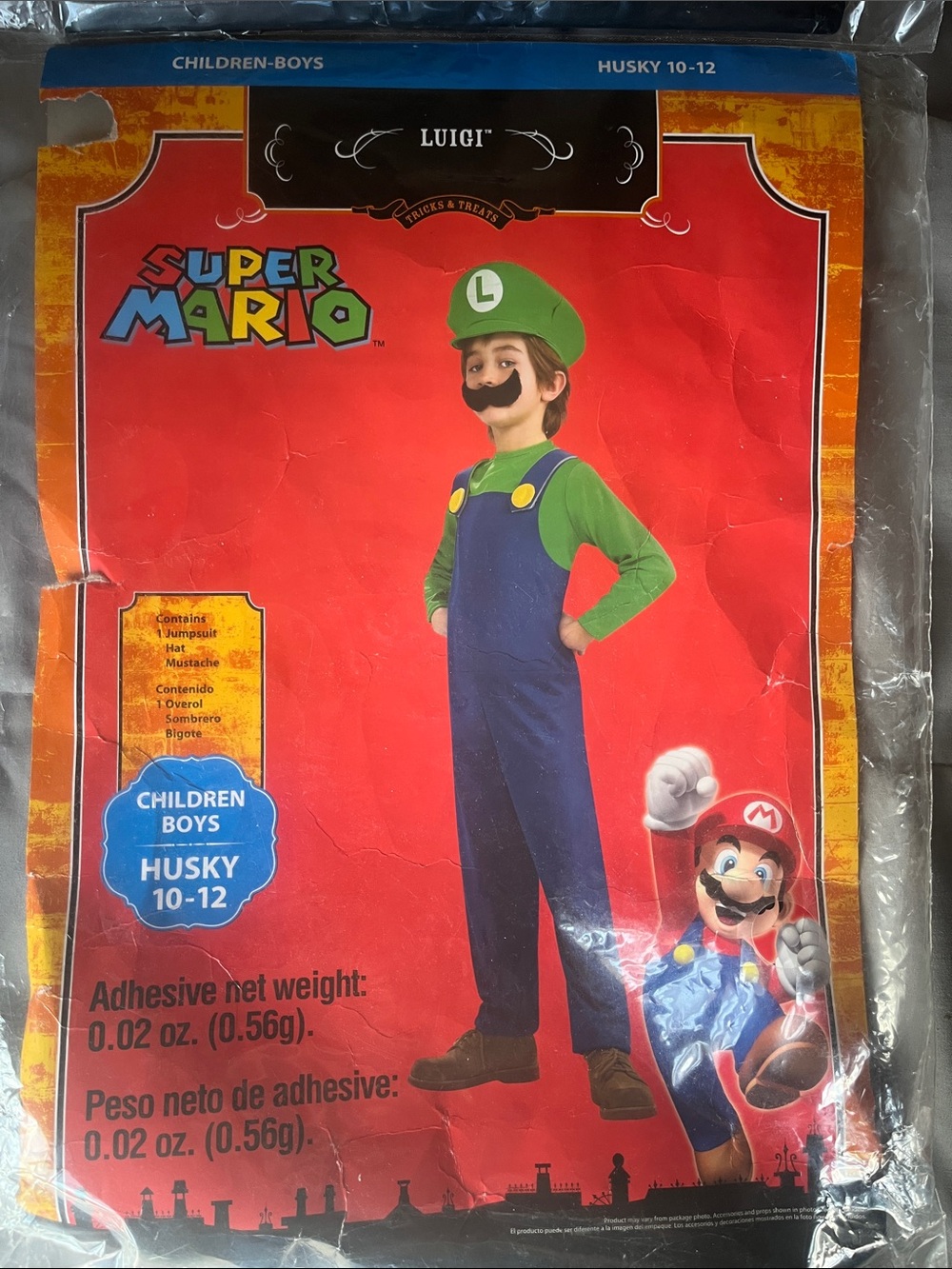 Luigi Kids Superhero Costume - Green & Blue Boys' Outfit